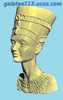 копия с бюста Нефертити имитация мрамора