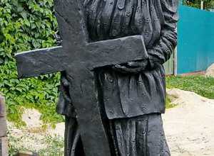 авторская скульптура святая блаженная Матрона Московская