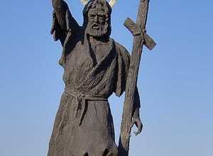 Бетонная религиозная скульптура Ионна Крестителя