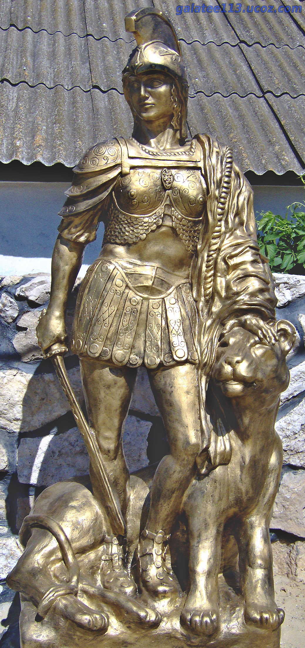 скульптура Афины